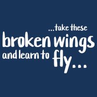 Take These Broken Wings And Learn To Fly Infant Baby Jersey Bodysuit