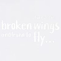Take These Broken Wings And Learn To Fly Garment-Dyed Sweatshirt