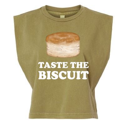 Taste The Biscuit Garment-Dyed Women's Muscle Tee