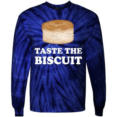 Taste The Biscuit Tie-Dye Long Sleeve Shirt