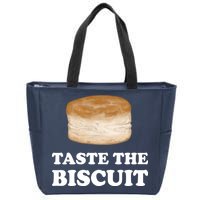 Taste The Biscuit Zip Tote Bag