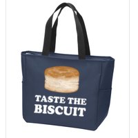 Taste The Biscuit Zip Tote Bag