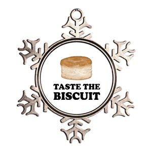 Taste The Biscuit Metallic Star Ornament