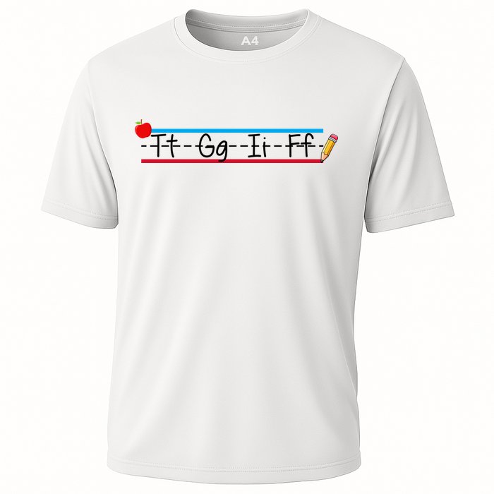TGIF Teacher Back To School Cooling Performance Crew T-Shirt