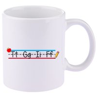 TGIF Teacher Back To School 11oz C Handle Ceramic Mug
