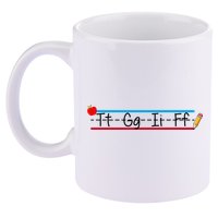 TGIF Teacher Back To School 11oz C Handle Ceramic Mug