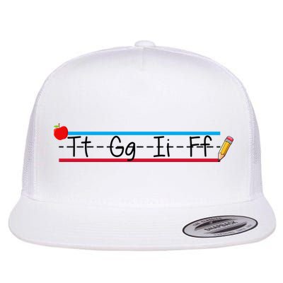 TGIF Teacher Back To School Flatbill Hat