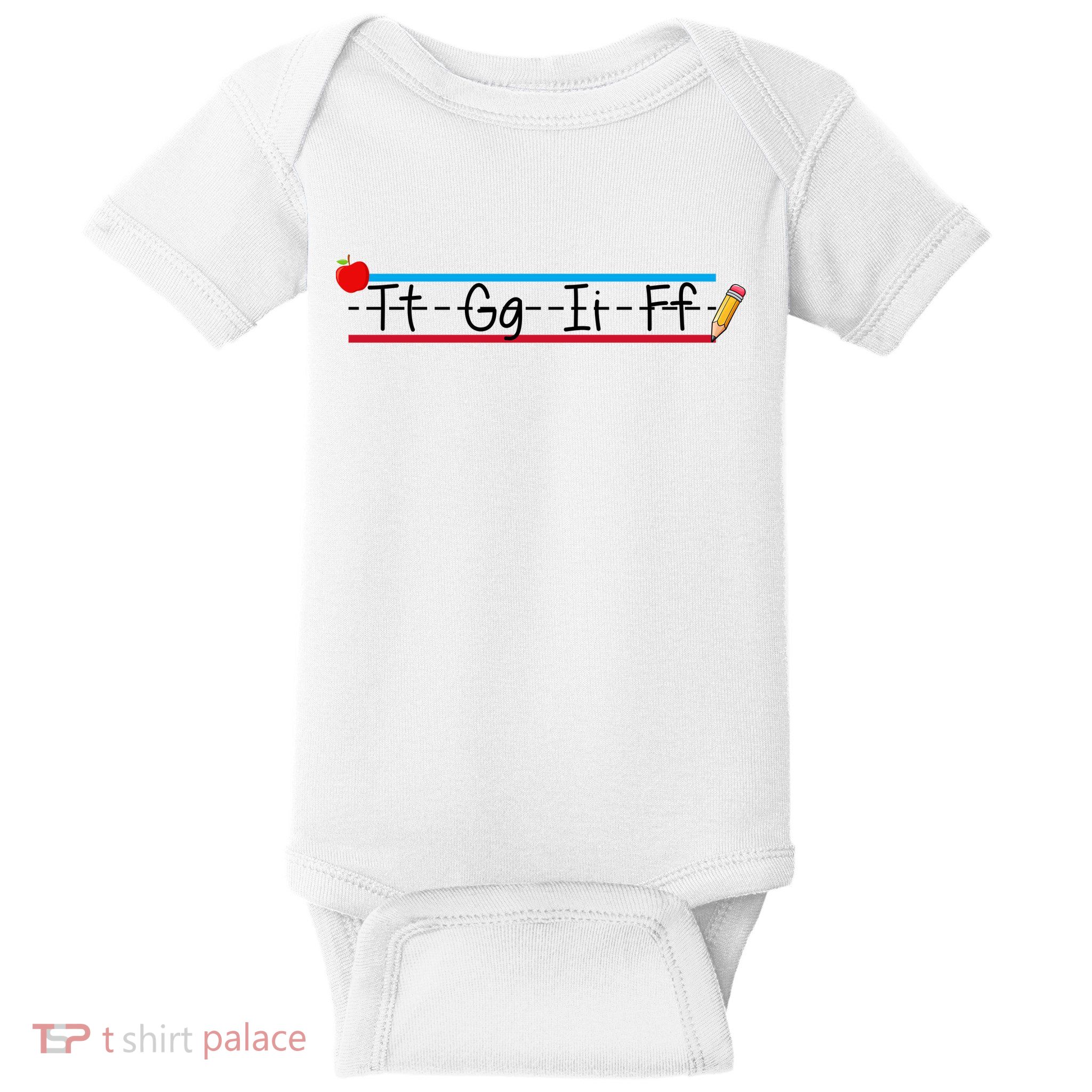 TGIF Teacher Back To School Baby Bodysuit