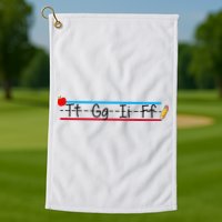 TGIF Teacher Back To School Golf Towel