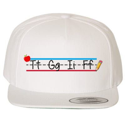 TGIF Teacher Back To School Wool Snapback Cap