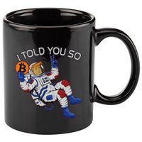 Thanks Trump Bitcoin I Told You So Joke Investment Squad 11oz C Handle Ceramic Mug