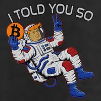 Thanks Trump Bitcoin I Told You So Joke Investment Squad 15oz Campfire Ceramic Mug