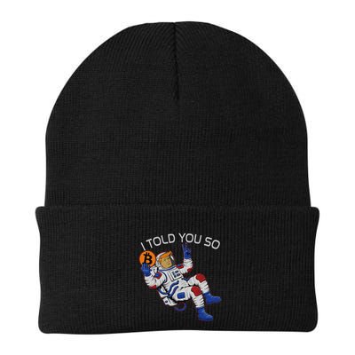 Thanks Trump Bitcoin I Told You So Joke Investment Squad Beanie