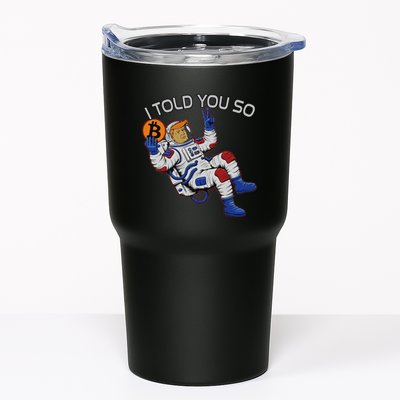Thanks Trump Bitcoin I Told You So Joke Investment Squad Tumbler
