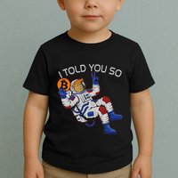 Thanks Trump Bitcoin I Told You So Joke Investment Squad Toddler T-Shirt