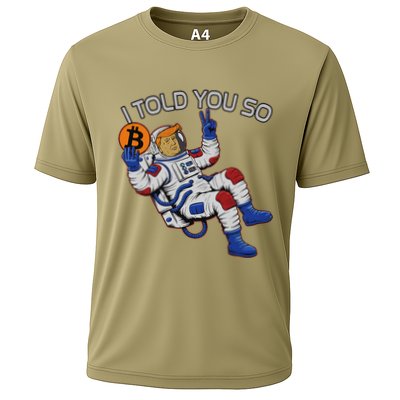 Thanks Trump Bitcoin I Told You So Joke Investment Squad Performance Shirt