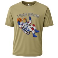 Thanks Trump Bitcoin I Told You So Joke Investment Squad Cooling Performance Crew T-Shirt