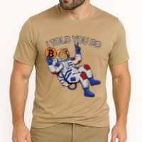 Thanks Trump Bitcoin I Told You So Joke Investment Squad Cooling Performance Crew T-Shirt