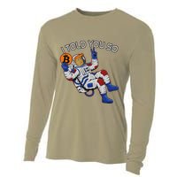 Thanks Trump Bitcoin I Told You So Joke Investment Squad Cooling Performance Long Sleeve Crew