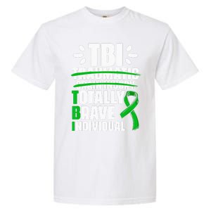 TBI Totally Brave Individual Traumatic Brain Injury Survivor Garment-Dyed Heavyweight T-Shirt