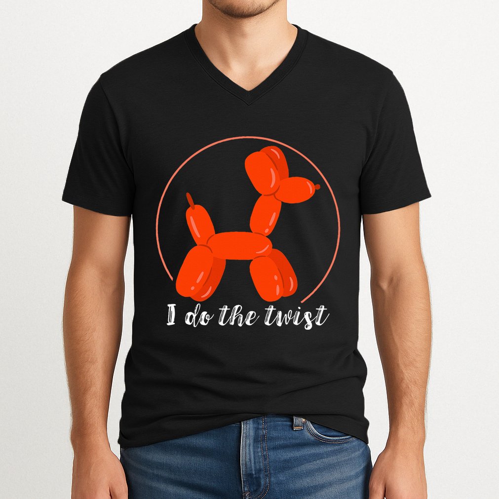The Twist Balloon Twisting Balloon Animal Balloon Artist V-Neck T-Shirt