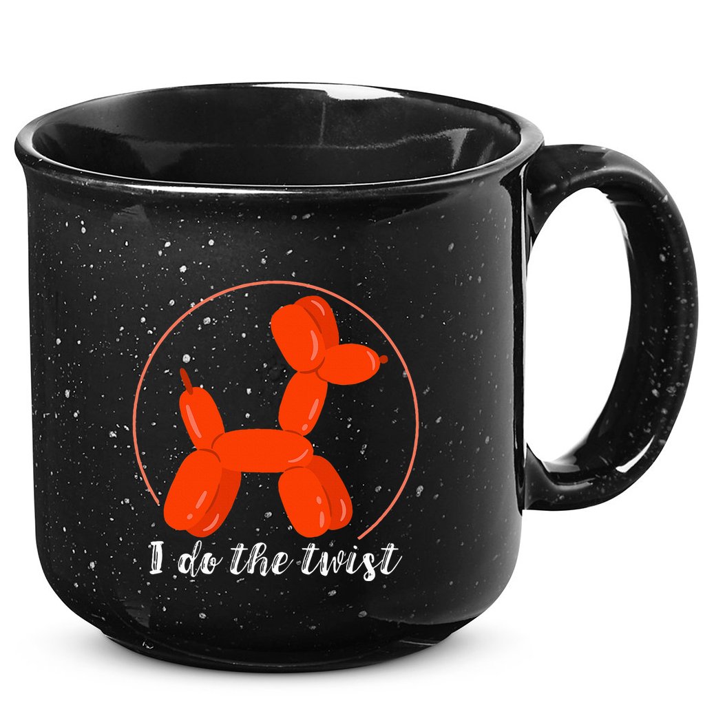 The Twist Balloon Twisting Balloon Animal Balloon Artist 15oz Campfire Ceramic Mug