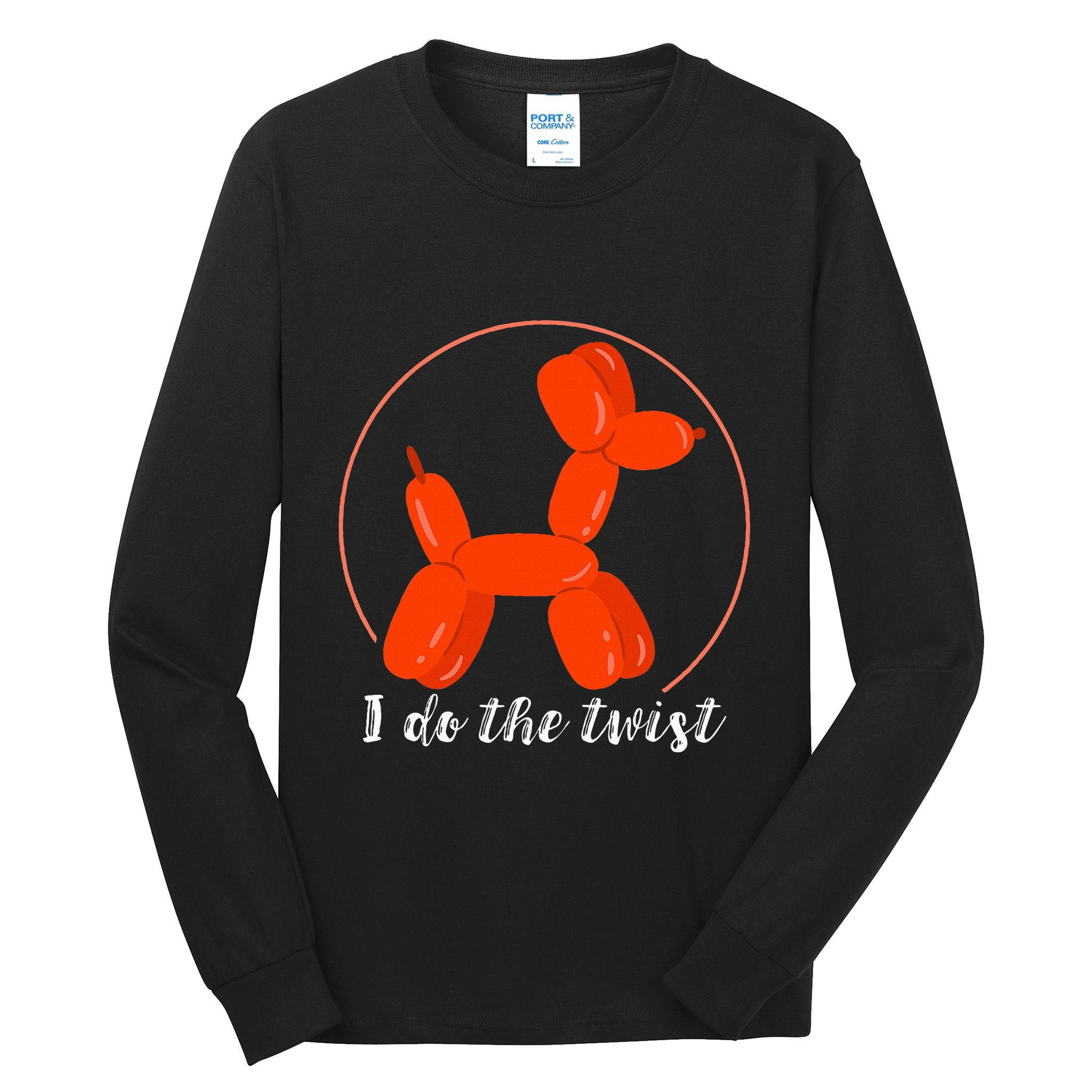 The Twist Balloon Twisting Balloon Animal Balloon Artist Tall Long Sleeve T-Shirt