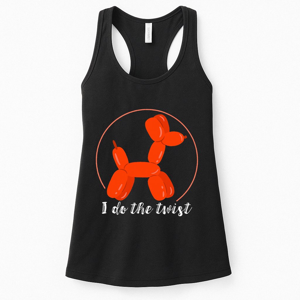 The Twist Balloon Twisting Balloon Animal Balloon Artist Womens Tank Top