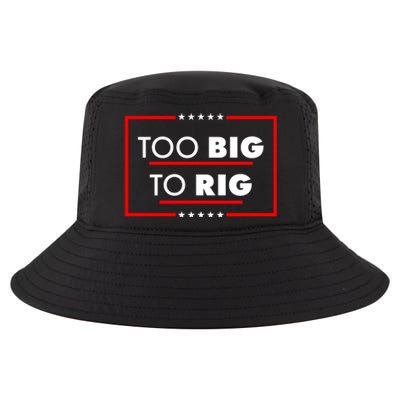 Trump Too Big To Rig Cool Comfort Performance Bucket Hat