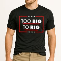 Trump Too Big To Rig Cooling Performance Crew T-Shirt