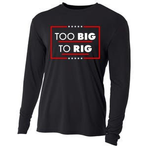 Trump Too Big To Rig Cooling Performance Long Sleeve Crew