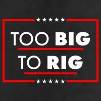 Trump Too Big To Rig 25L Jumbo Tote