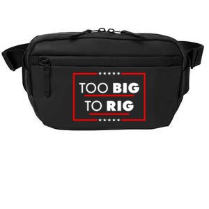 Trump Too Big To Rig Crossbody Pack