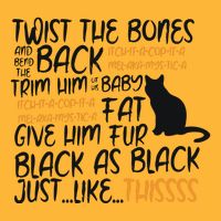 Twist The Bones Gift For Halloween Funny Cat Sustainable Knit Beanie