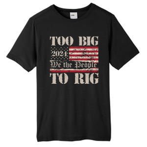 Trump Too Big To Rig We The People Tall Fusion ChromaSoft Performance T-Shirt