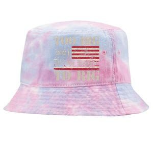 Trump Too Big To Rig We The People Tie-Dyed Bucket Hat