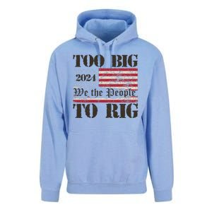 Trump Too Big To Rig We The People Unisex Surf Hoodie