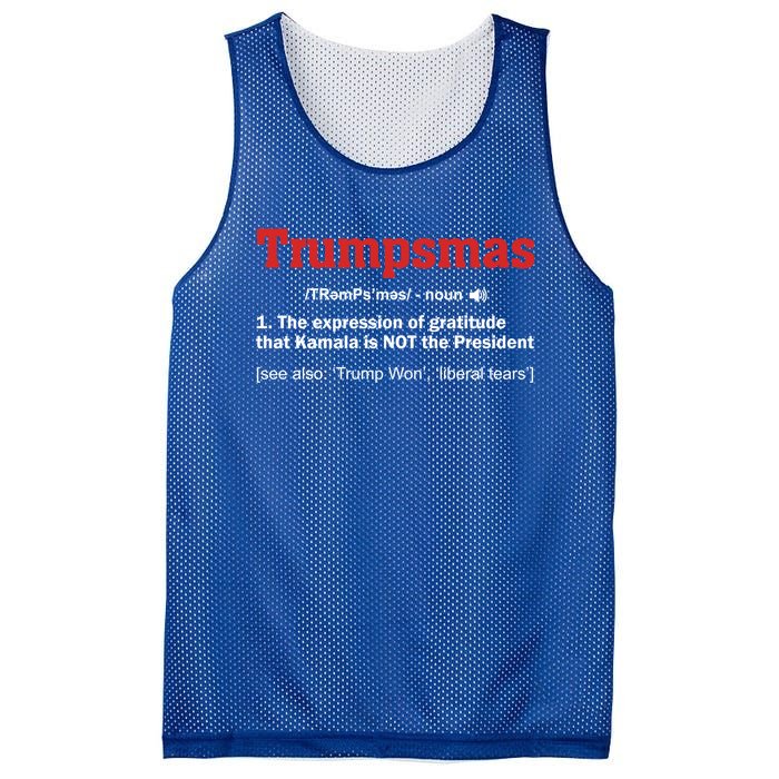 Trumpmas Trump Christmas Holiday Santa Christmas Trump Won Gift Mesh Reversible Basketball Jersey Tank