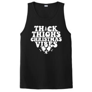 Thick Thighs Christmas Vibes PosiCharge Competitor Tank