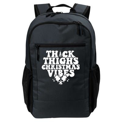 Thick Thighs Christmas Vibes Daily Commute Backpack