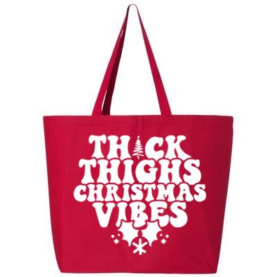 Thick Thighs Christmas Vibes 25L Jumbo Tote