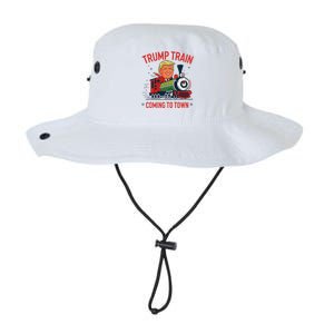 Trump Train Coming To Town Funny Christmas Santa Claus Trump Legacy Cool Fit Booney Bucket Hat