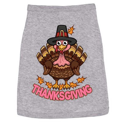 Thanksgiving Turkey Cute Holiday Doggie Tank