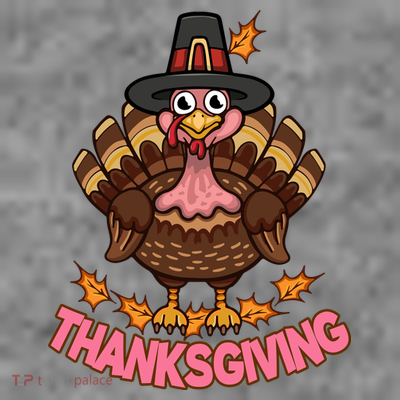 Thanksgiving Turkey Cute Holiday T-Shirt