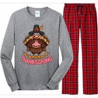 Thanksgiving Turkey Cute Holiday Long Sleeve Pajama Set