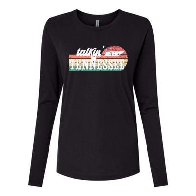 Talkin Tennessee Country Music Concert Group Womens Cotton Relaxed Long Sleeve T-Shirt