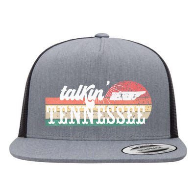 Talkin Tennessee Country Music Concert Group Flat Bill Trucker Hat