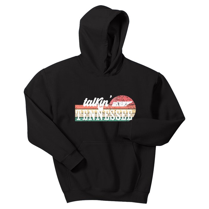 Talkin Tennessee Country Music Concert Group Kids Hoodie