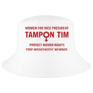 Tampon Tim Crewneck Women For Vice President Tim Walz Cool Comfort Performance Bucket Hat