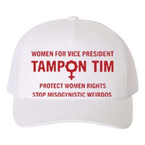 Tampon Tim Crewneck Women For Vice President Tim Walz Yupoong Adult 5-Panel Trucker Hat